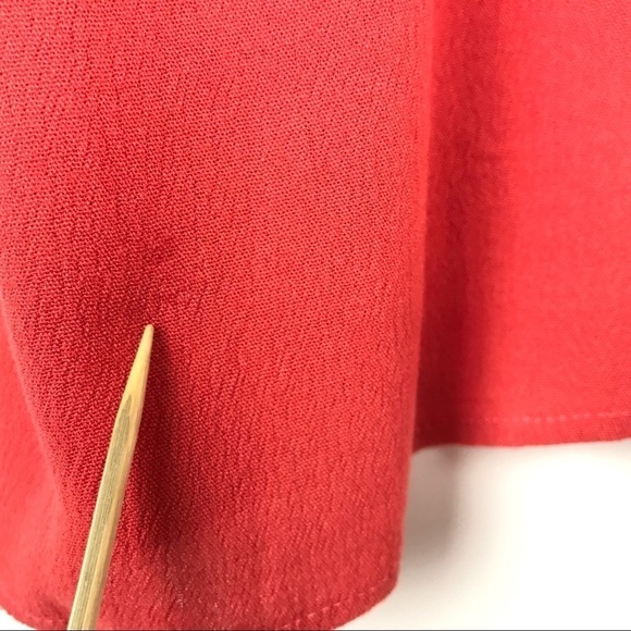 Flying Tomato Red Floral Small Embroidered Top - Picture 4 of 6